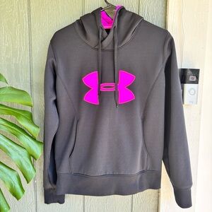 🐴 Under Armour Equestrian ColdGear Black Hoodie - Medium